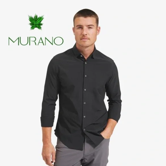 Murano | Shirts | Murano Black Long Sleeve Shirt Xl Slim Fit Gently Worn 0 Cotton Noniron | Poshmark Murano | Shirts | Murano Black Long Sleeve Shirt Xl Slim Fit Gently Worn 0 Cotton Noniron | Poshmark